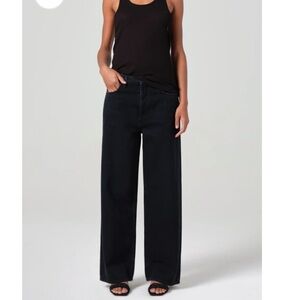 Agolde low slung Women's Black jeans